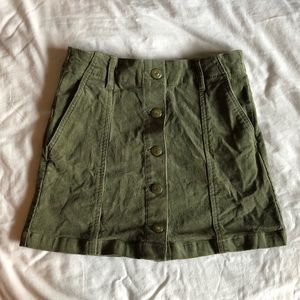 Forever 21 Button Up skirt